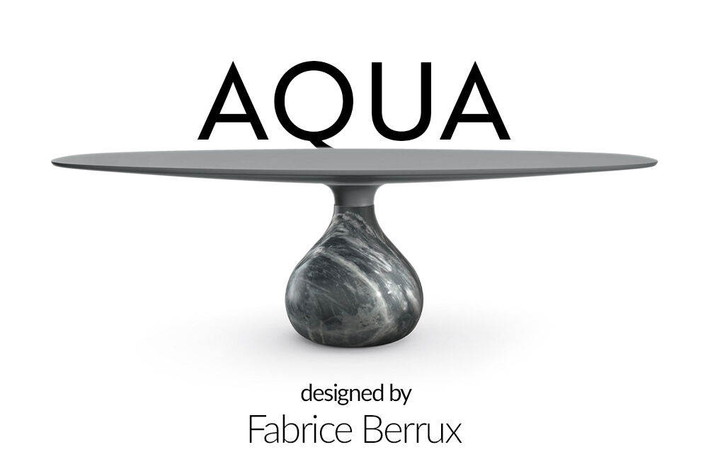 Aqua, designed by Fabrice Berrux