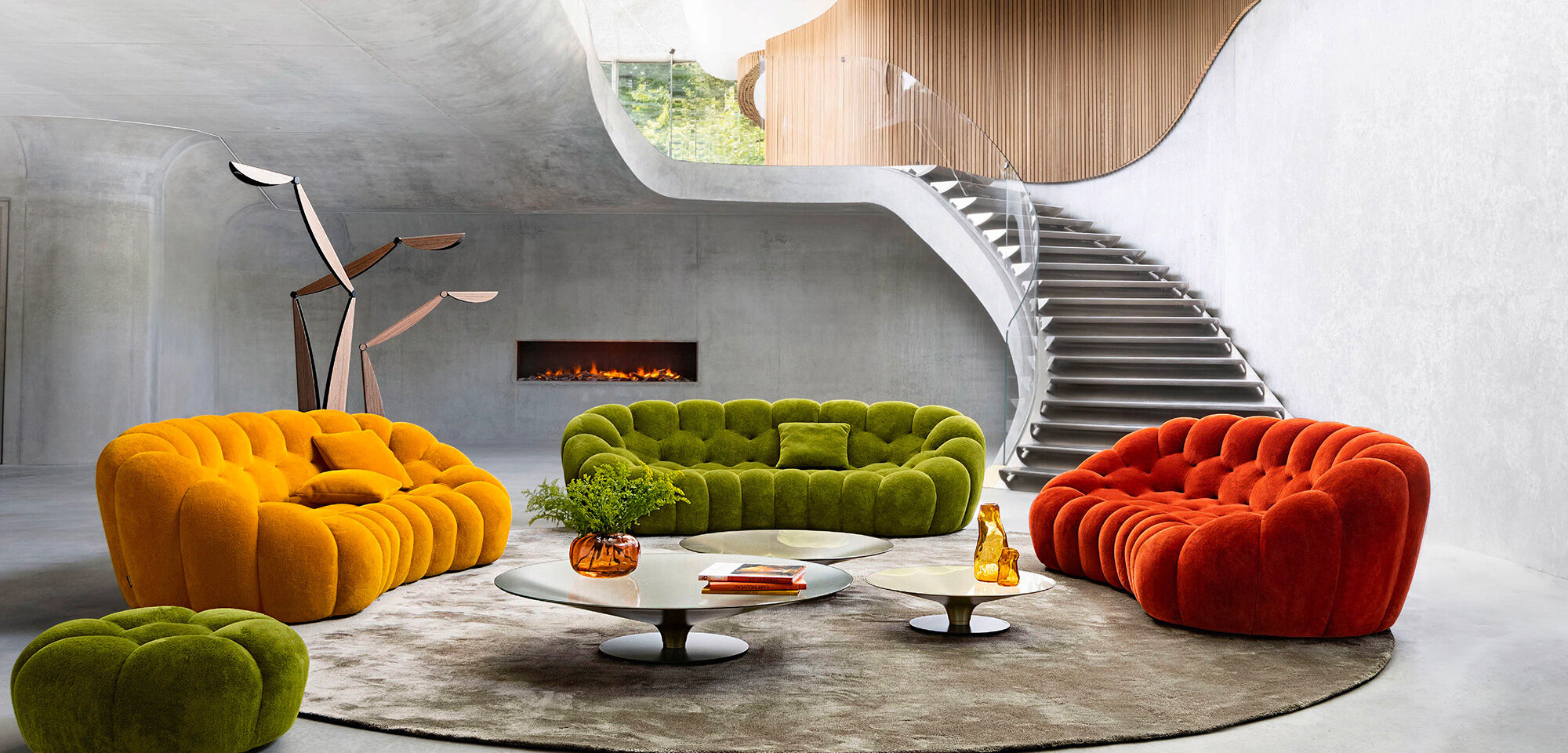 Bubble 2 (tissu câlin)