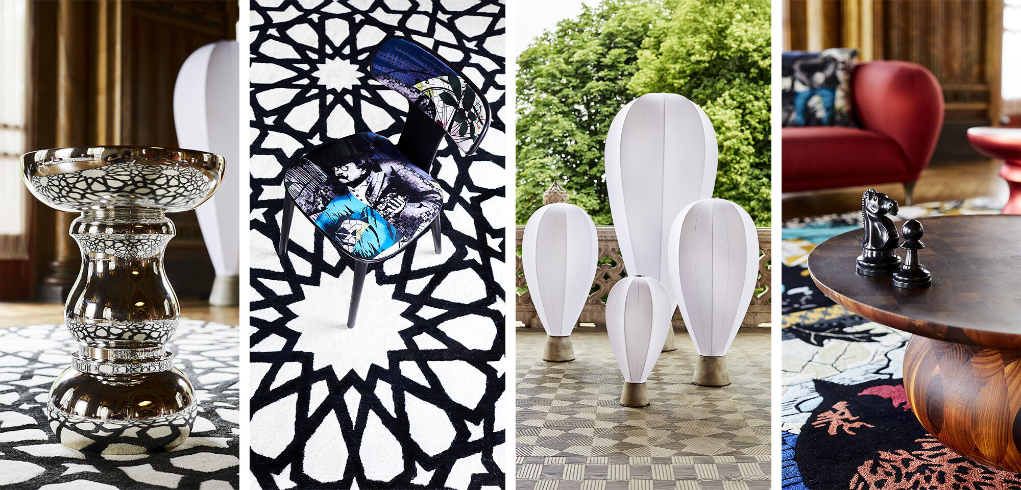 Mosaïque de matières