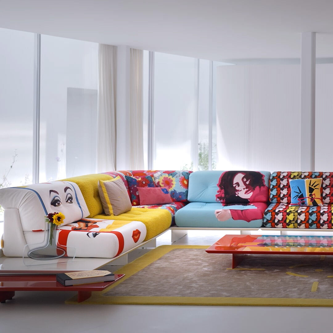 Lounge Pedro Almodóvar "El Deseo", design Hans Hopfer