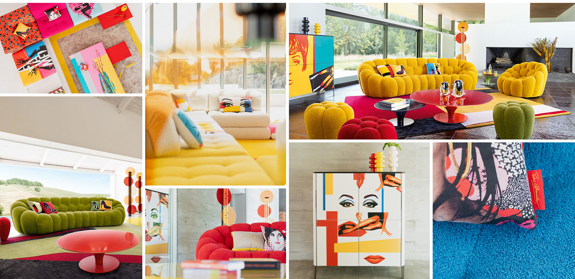 Pedro Almodóvar & Roche Bobois