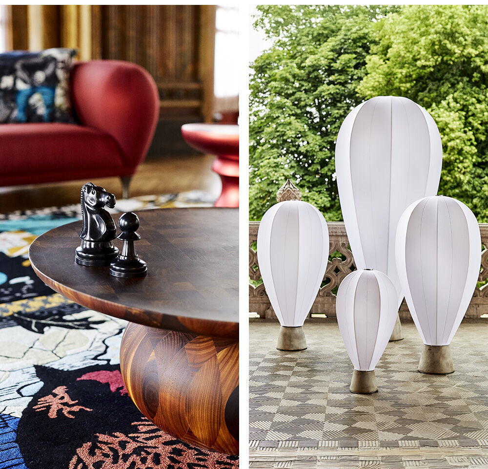 Mosaïque de matières