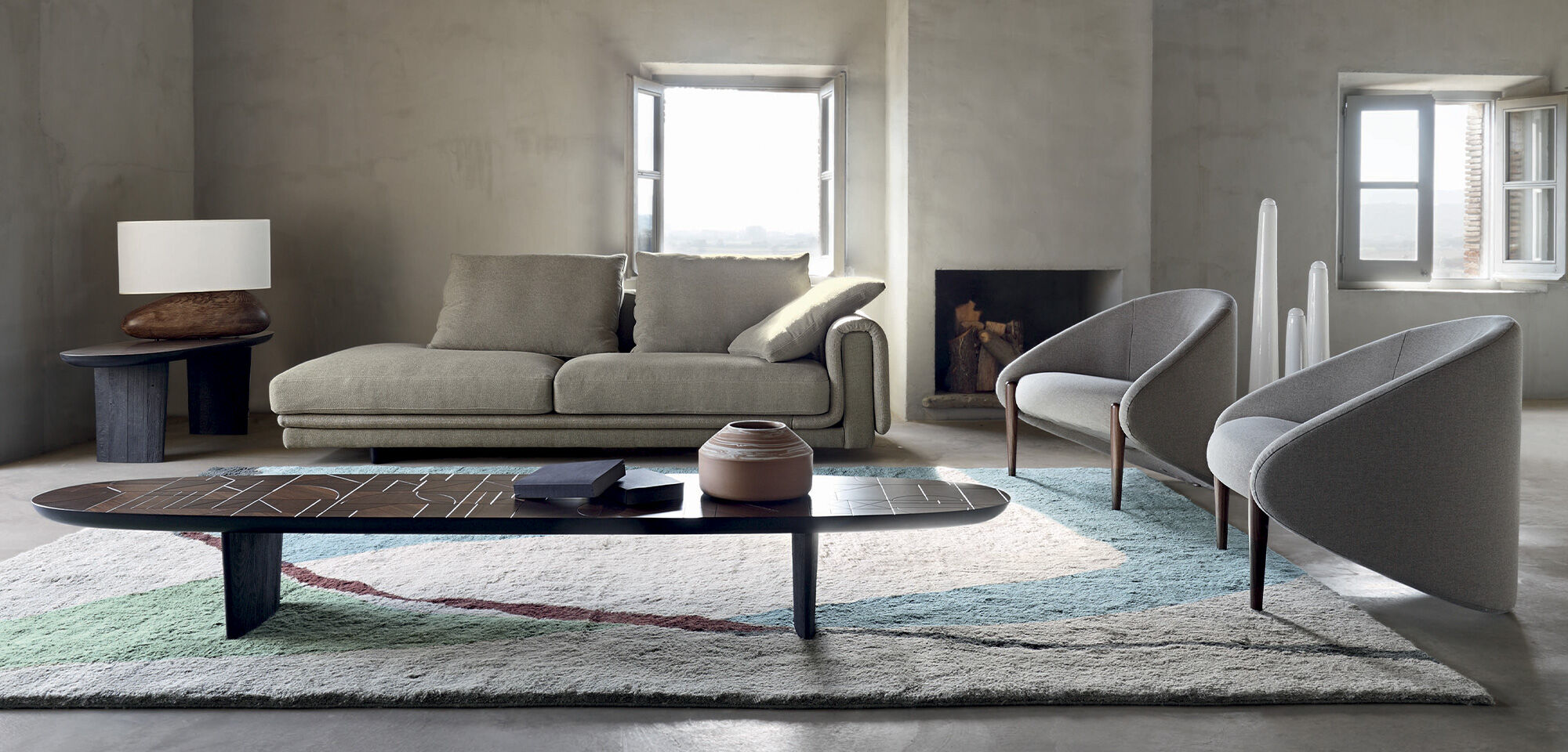 Underline, méridienne. Design Raphael Navot